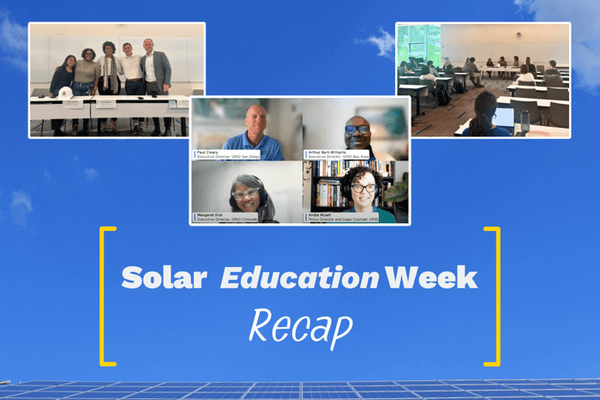 Solar Ed Week Recap 2023